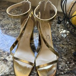 Jessica Simpson God Scrappy Heels