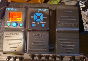 Zoom G1X-on Multi-Effects Pedal  Stomp Box