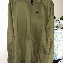 Olive Green Nike Goat Neck