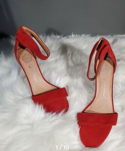 Brand New Jeffery Campbell Red Heels Size 10
