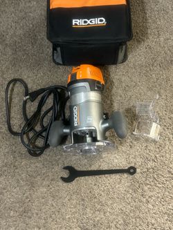 Ridgid Corded 2HP 1/2” Fixed Base Router