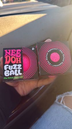 Nee Doh Fuzz Ball Sensory Squeeze Toy