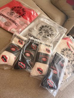 chrome heart and supreme socks