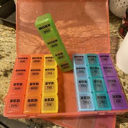pill organizers
