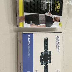 Intelligent Pulse Abdominal Device and 8 inch wide waist trimmer