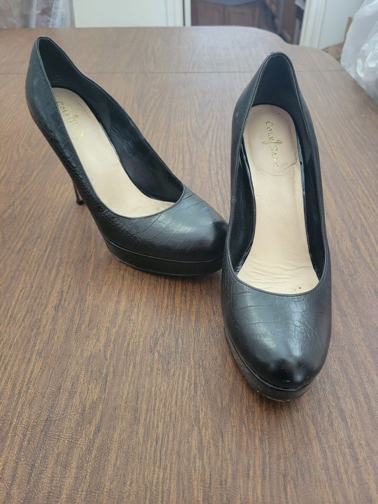 Cole Haan W/ Nike Air Size 9B Platform Pumps