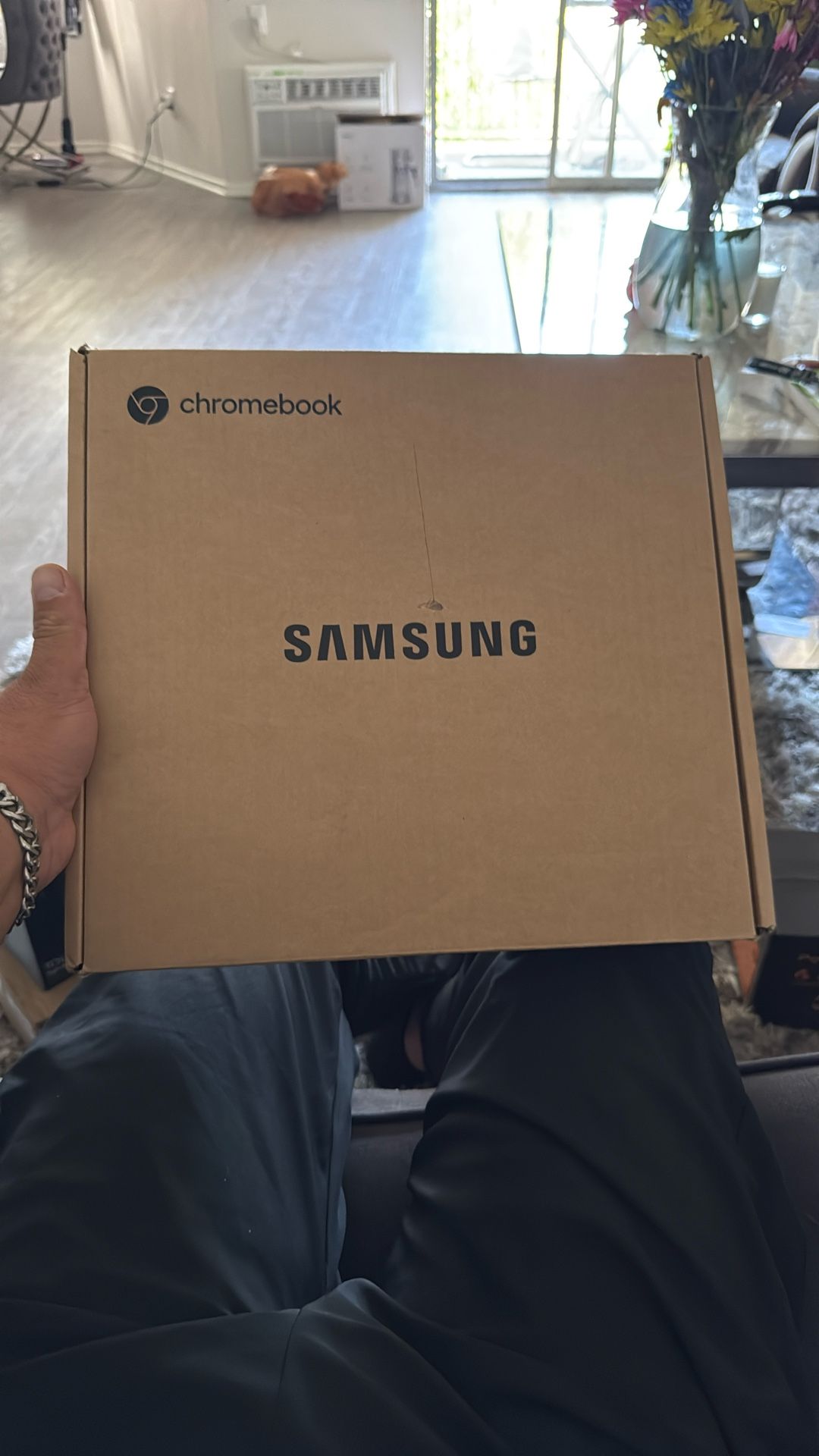 Samsung Chromebook Plus V2 (Model: XE521QAB).