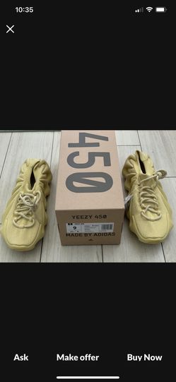 Adidas Yeezy 450 Sulfur Sz 9