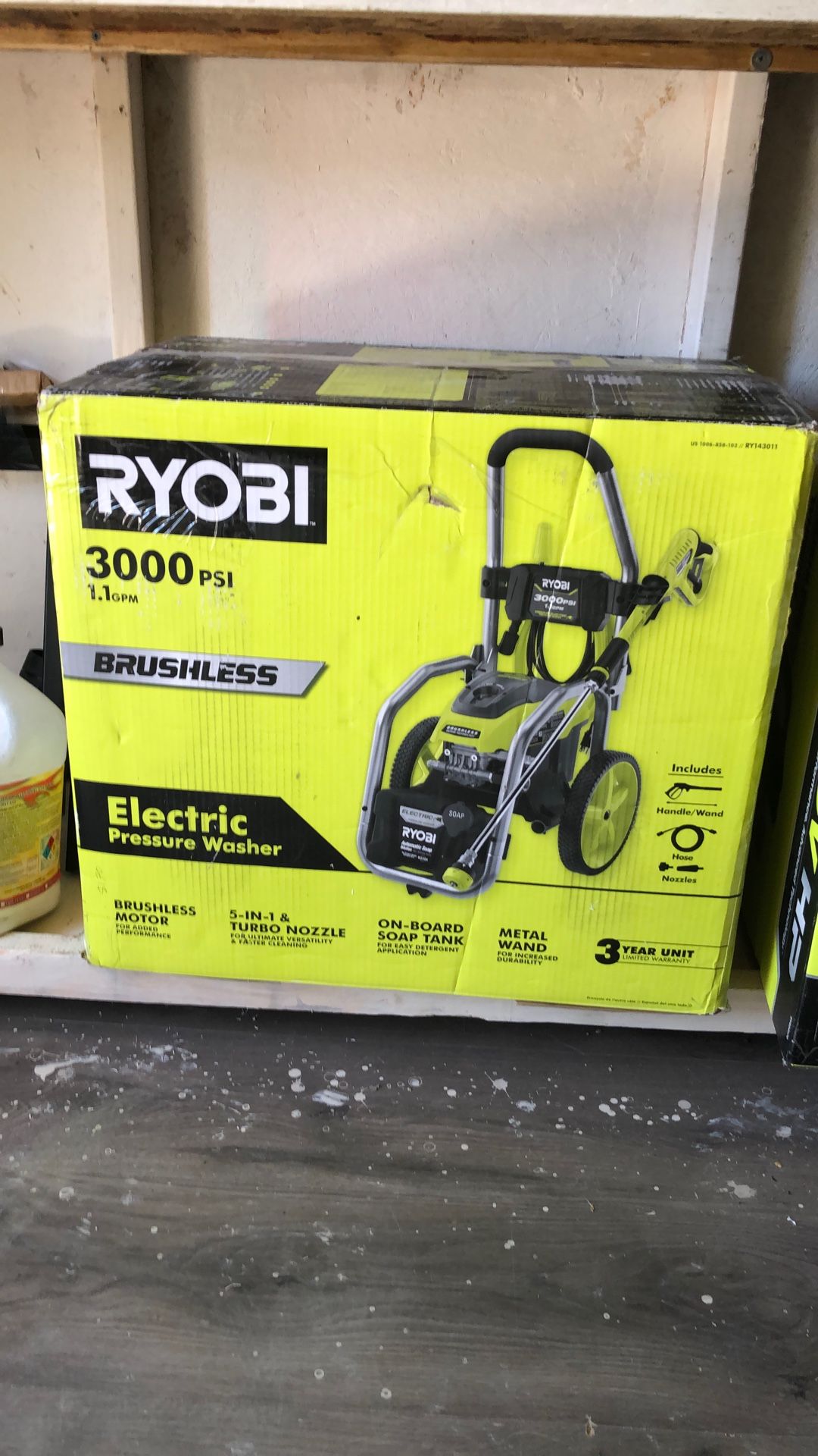 3000 PSI Brushless Electric Pressure Washer