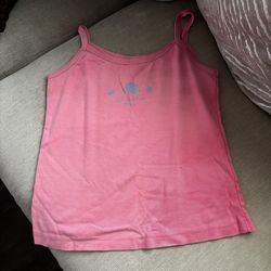 Pink spaghetti strap