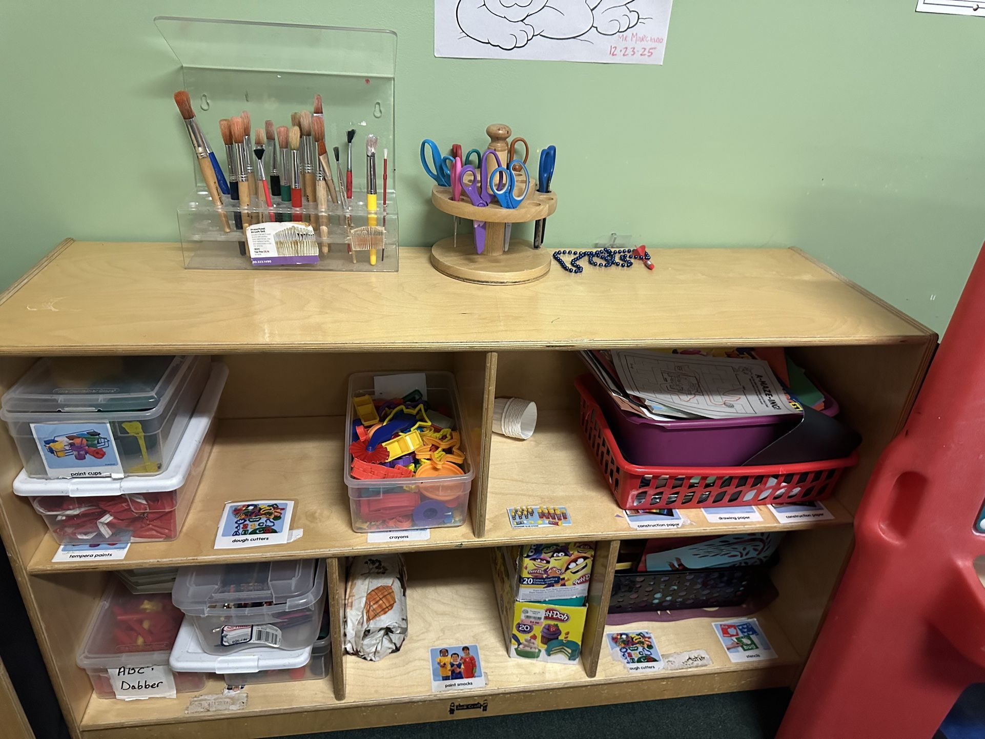 Classroom shelving No Assembly Required