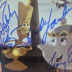 Beauty And The Beast Multi Autographed 8x10 Photo
