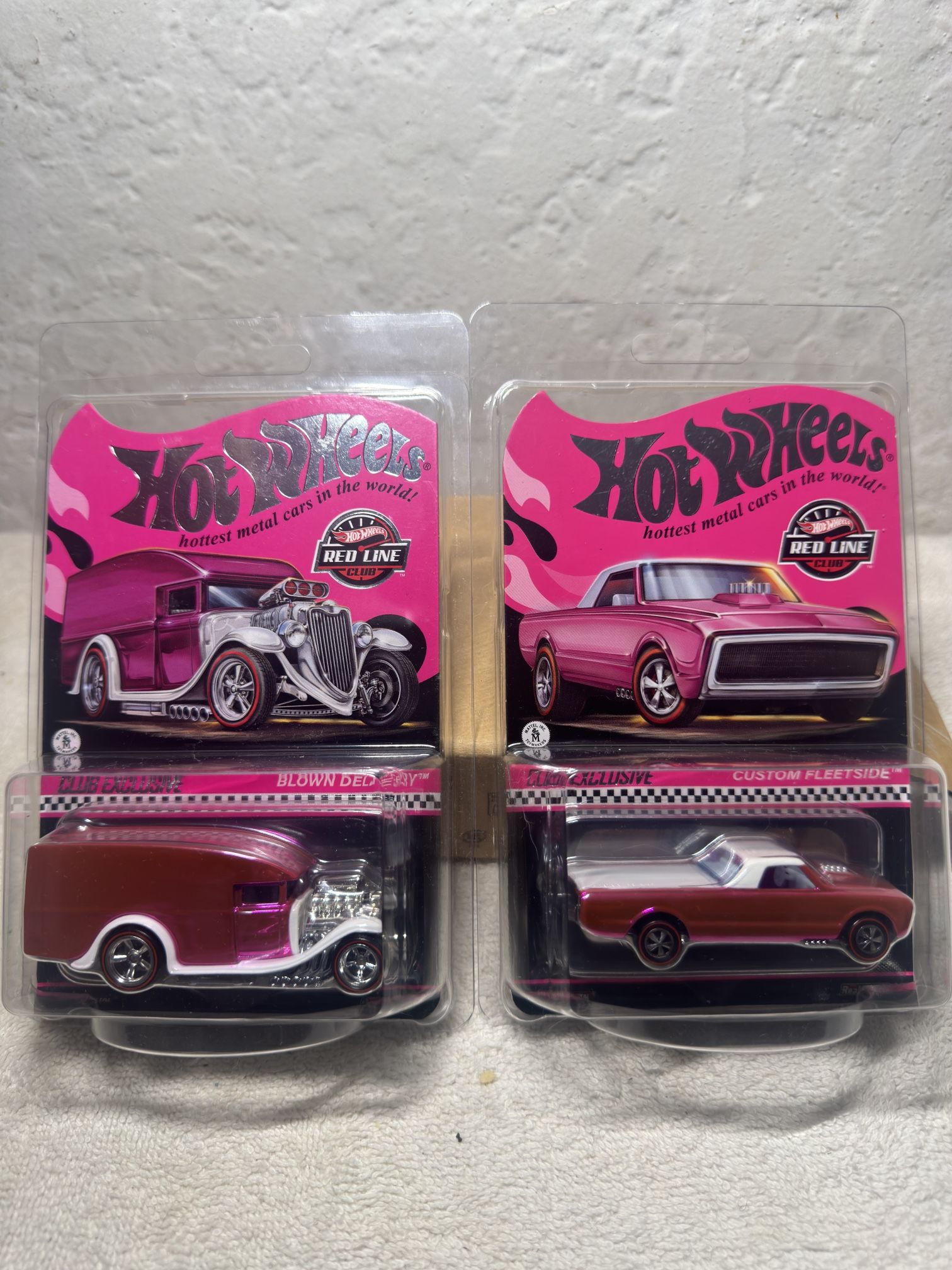 Hot Wheels Pinks Fleetside & Delivery Van