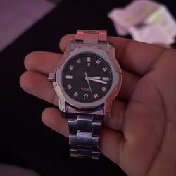 Silver watch