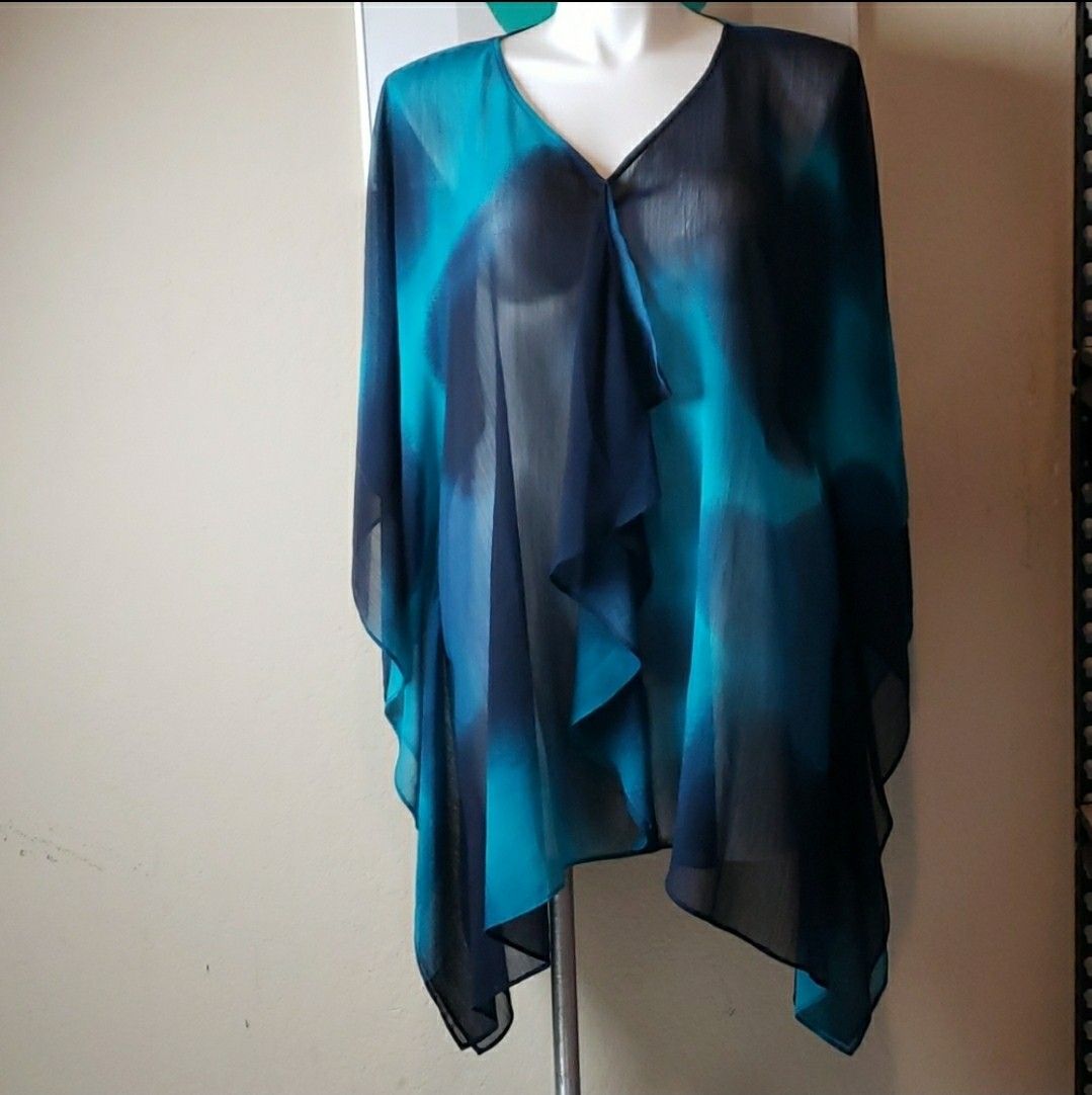 Catherines 2X/3X Sheer Tunic