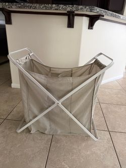 Laundry hamper w/ 3 compartments