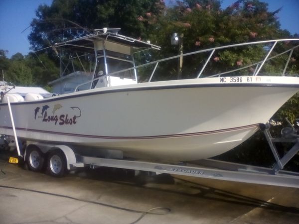 1989 mako 26 twin 250 evenrudes