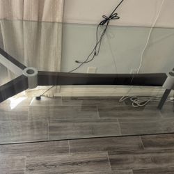 Glass Dining Table 3’X5’ Study Desk