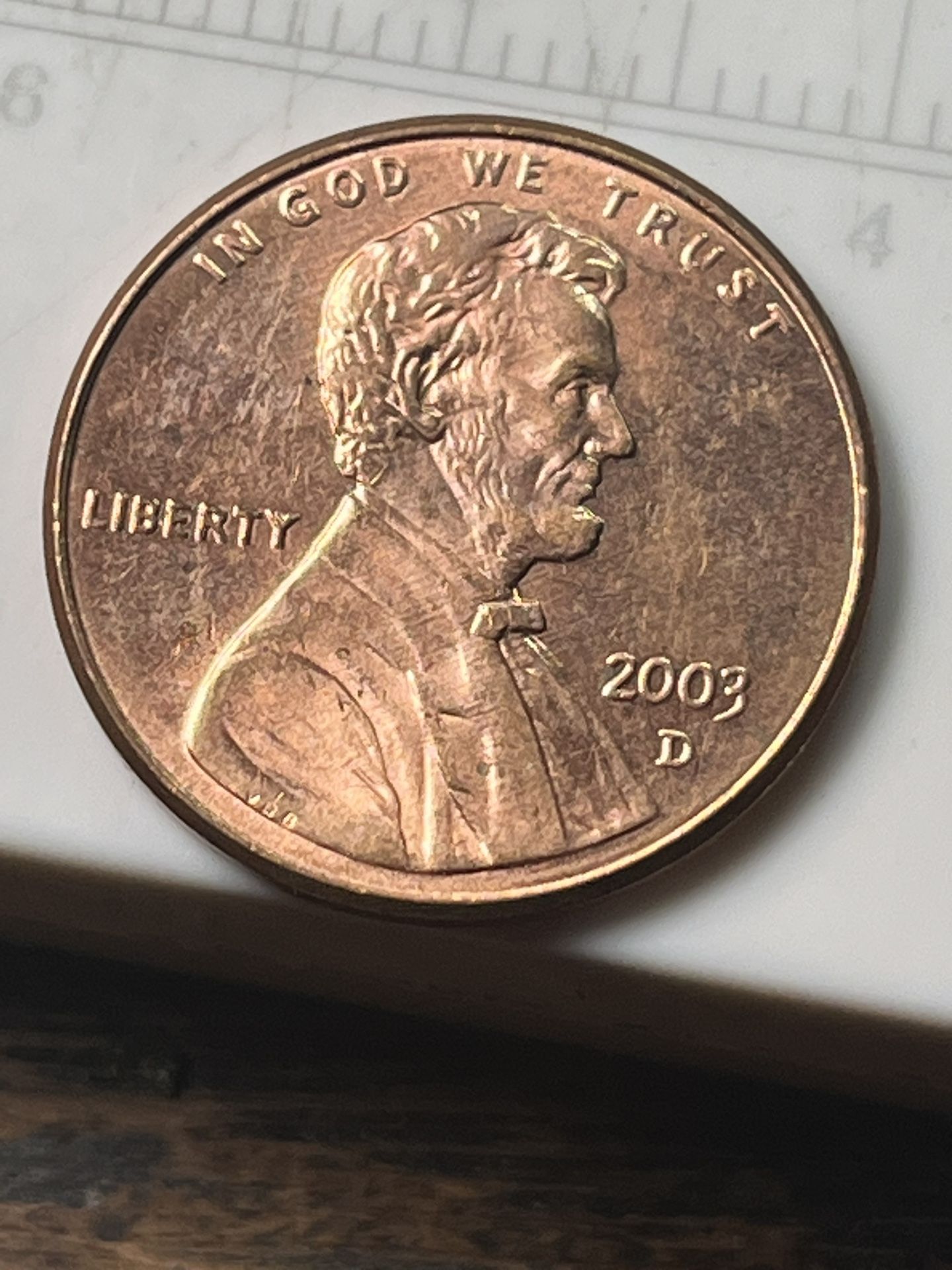 2004 D Penny Plus 3 More Penny