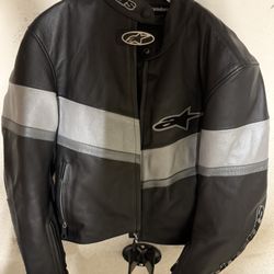 Women’s Alpinestars Motorcycle Leather Jacket
