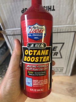 Octane Booster - 15 oz (Pack of 12) OFF ROAD USE ONLY
