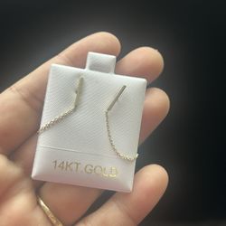 real 14k gold earrings