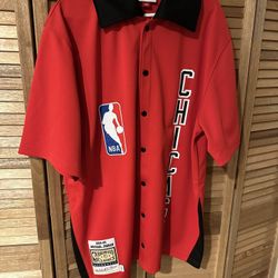 Jordan Bulls Warm Up Jersey