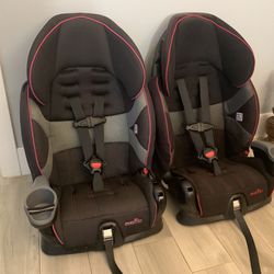 FREE (2) Evenflo  Booster Car seats