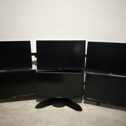 6 Monitors 27 Inch With Stand  !!!