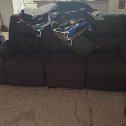 led with charging sofa and loveseat 
