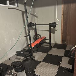 Bench And Weights