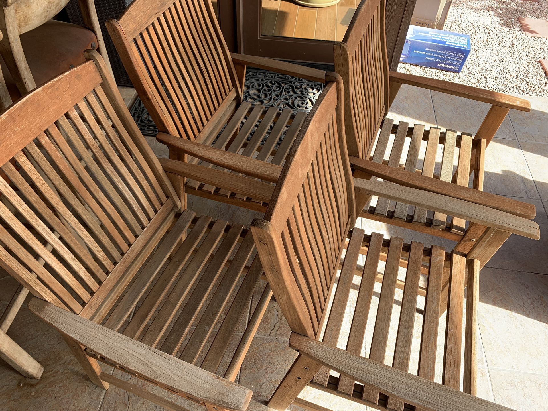 6 Teak Outdoor Chairs for Sale in Scottsdale, AZ OfferUp