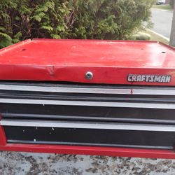 Craftsman Mid 3 Draw Tool Box ..With Some Tools