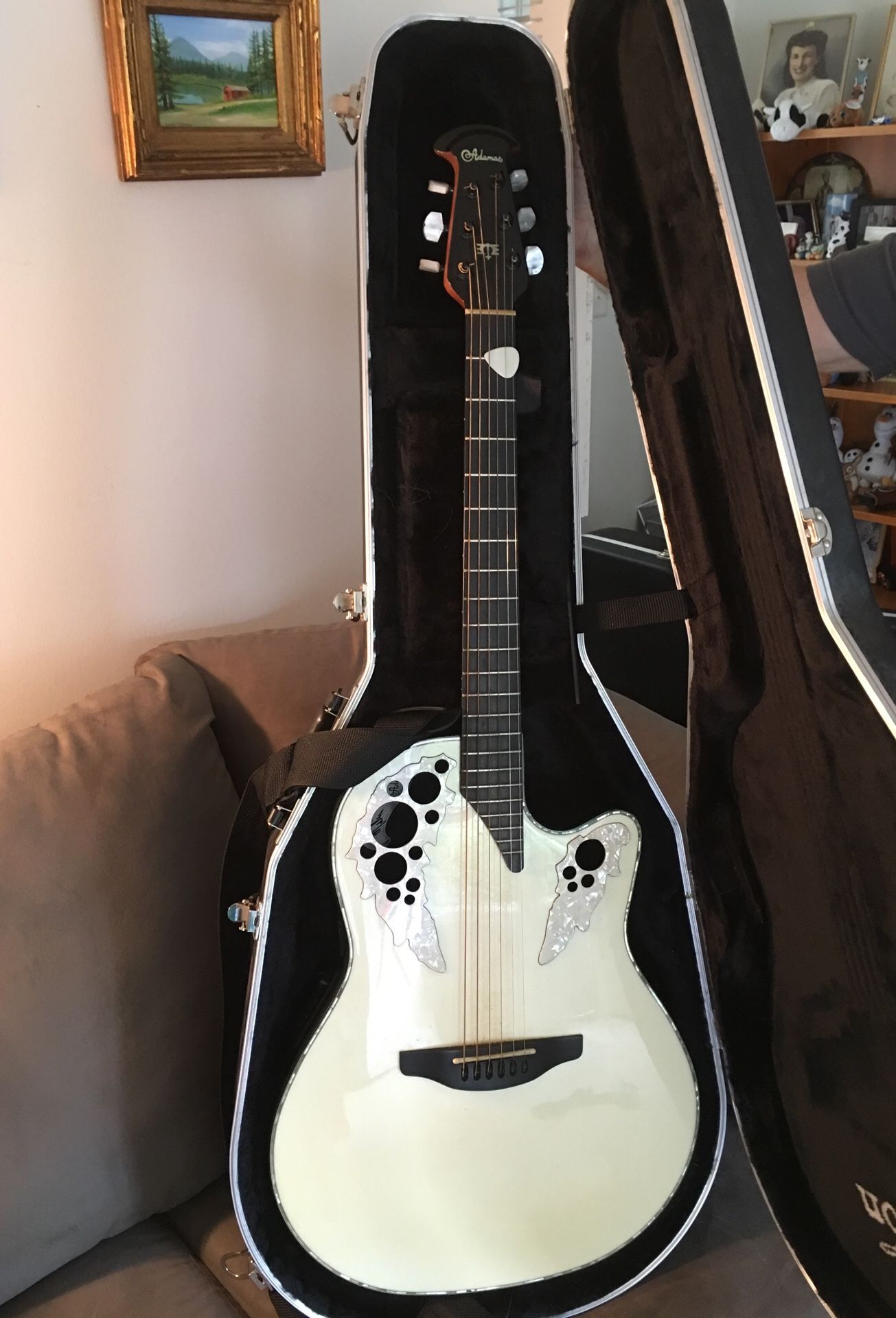 Ovation Adamas Melissa Etheridge -Acoustic- Electric Guitar