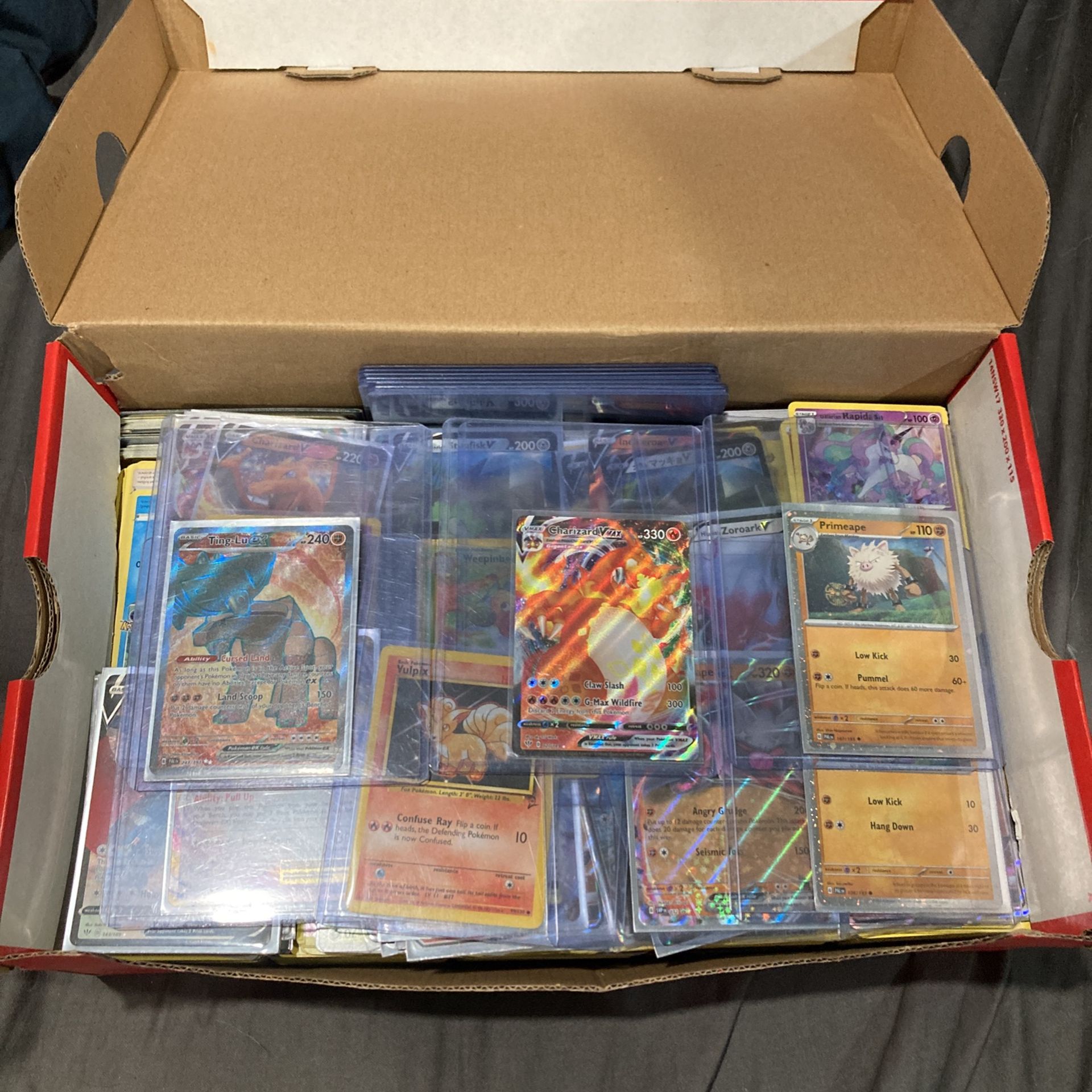 Full Shoebox Of Pokémon Cards display picture 1