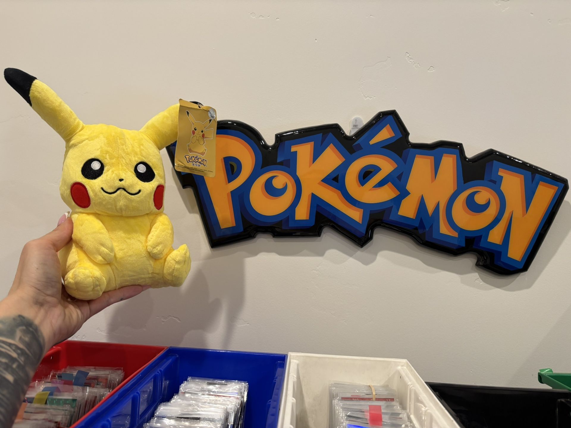 Pikachu Pokemon Plush NWT Plushie Stuffed