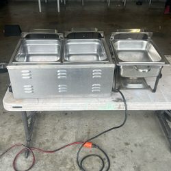 Food Trailer Catering Setup – Steam Tables, Utensils & More 🔥
