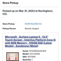 Microsoft Surface Laptop 5th Edition 