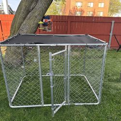 Chain Link Steel Dog Kennel 