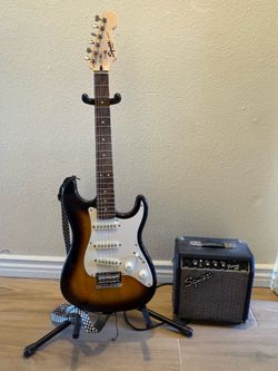 Squire Strat by Fender Electric Guitar