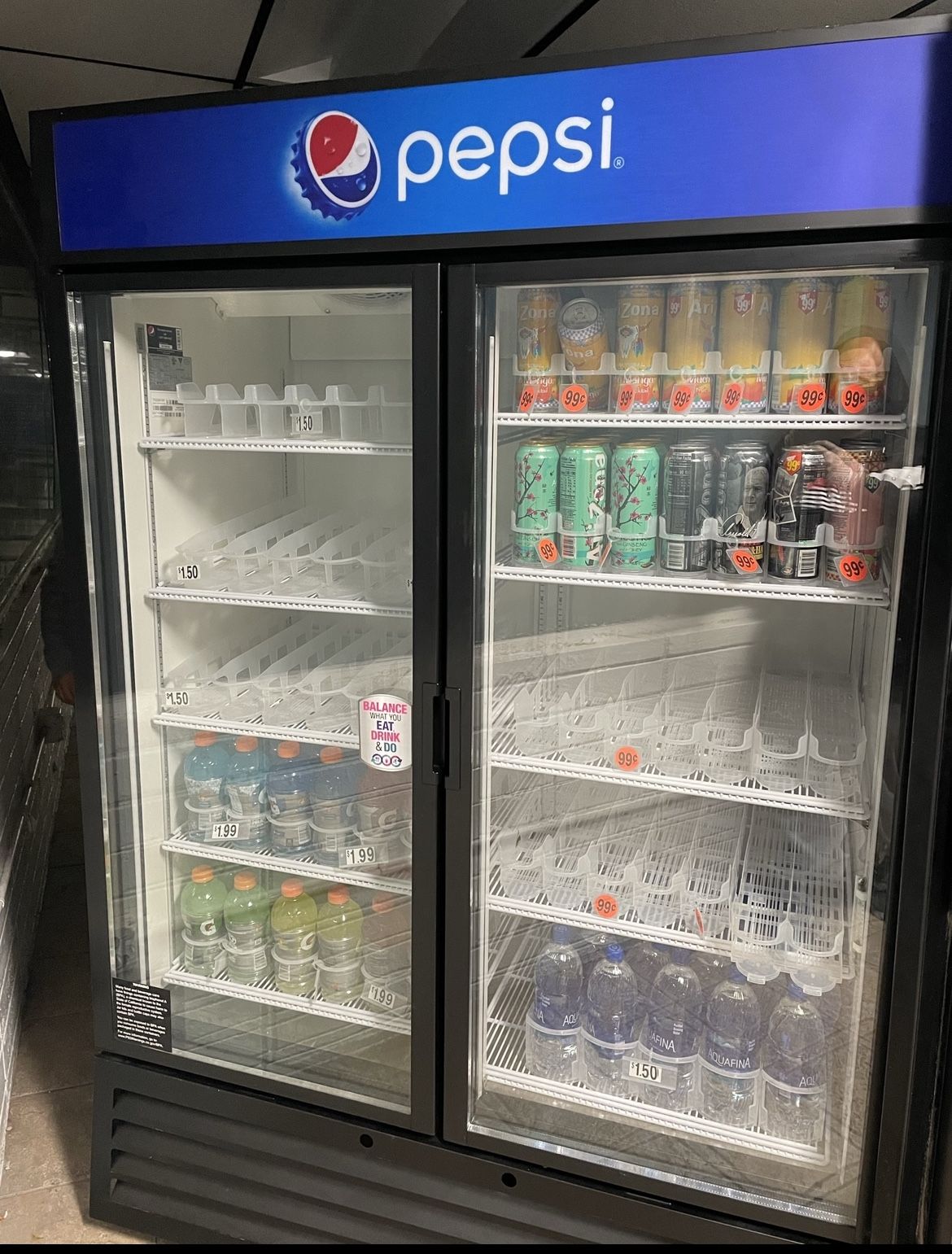 Pepsi Two Door Refrigerator for Sale in Los Angeles, CA OfferUp