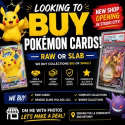 Buying big collections of sealed and cards