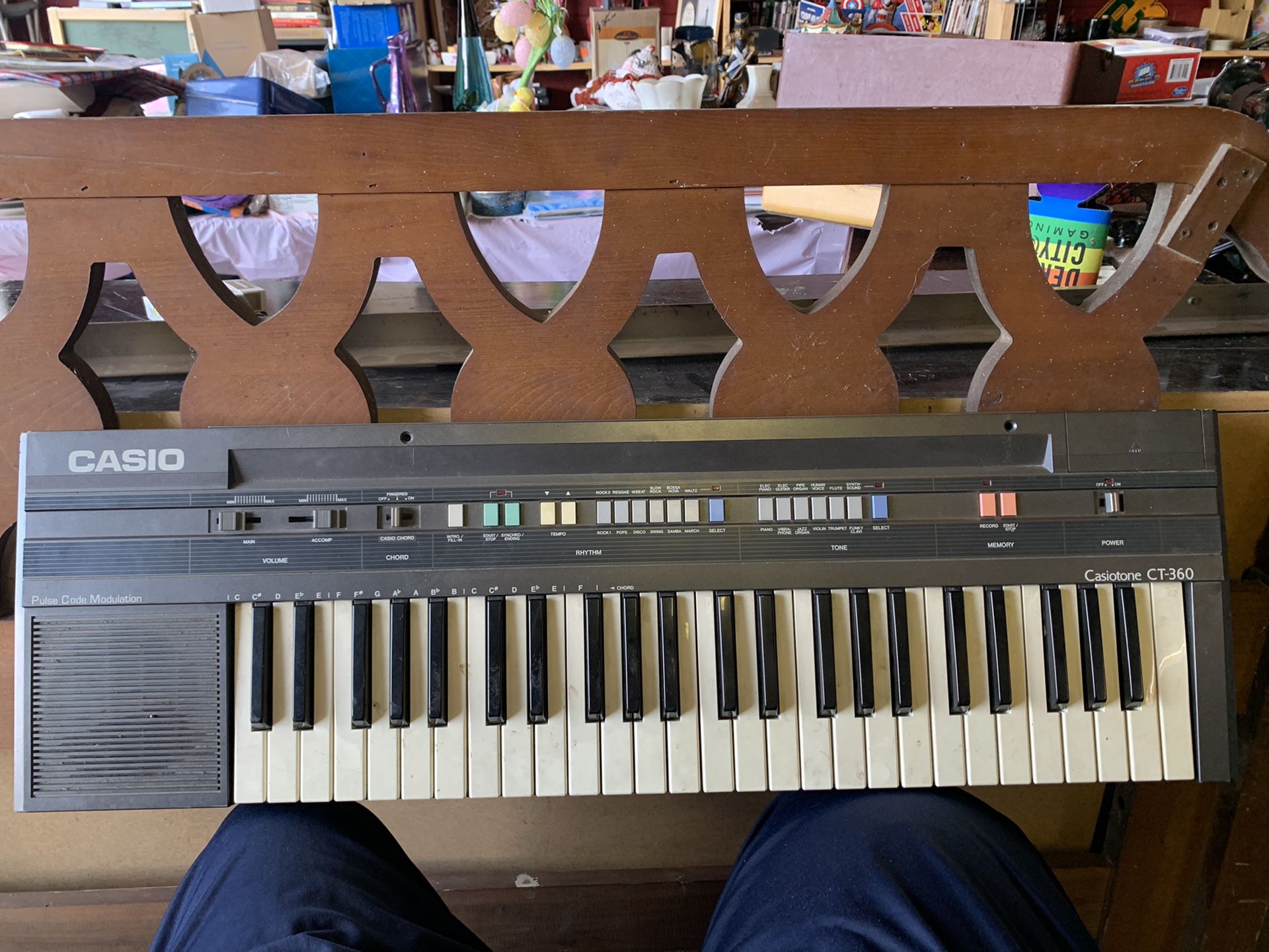 CasioTone CT-360 49-Key Keyboard Pulse Code Modulation Electronic Piano