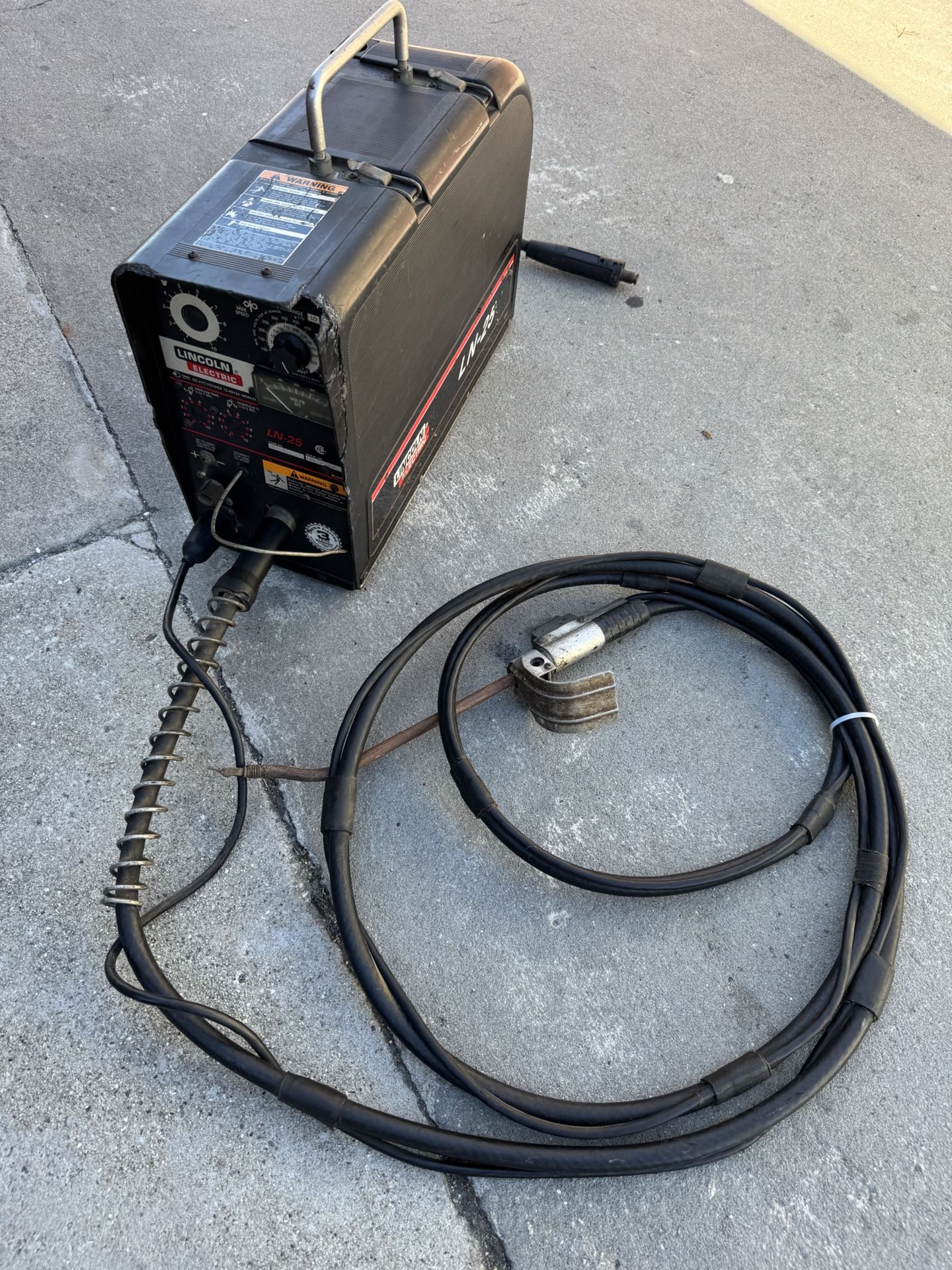 Lincoln Ln25 Wire Feeder Welder Machine Great Condition 