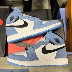 Jordan 1 High GS University blue  Size 6Y, 7Y