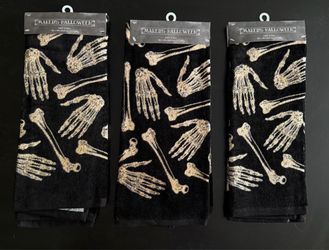 Halloween Kitchen Towel - Skeleton