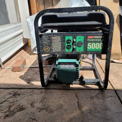 Coleman Powermate 5000w Gas Generator
