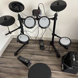Donner DED-80 Electronic Drum + Donner Mini Electric Drum Amp 20W