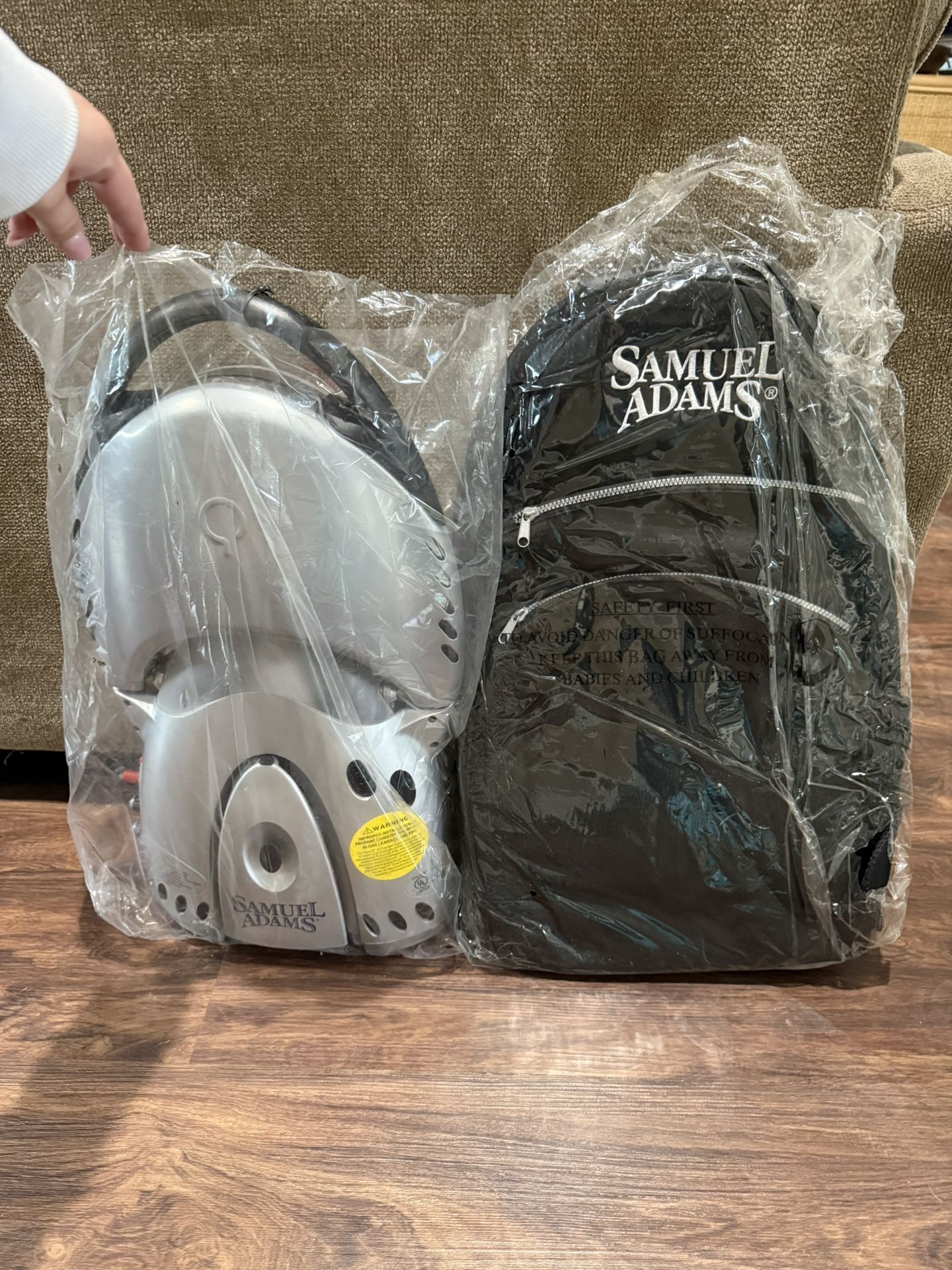 Samuel Adam’s Portable grill Backpack