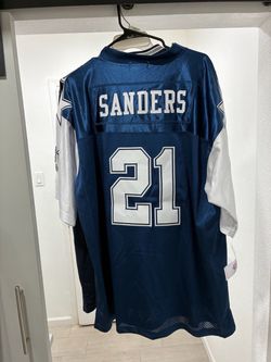 Dallas Cowboys Deion Sanders #21 NFL throwback Jersey